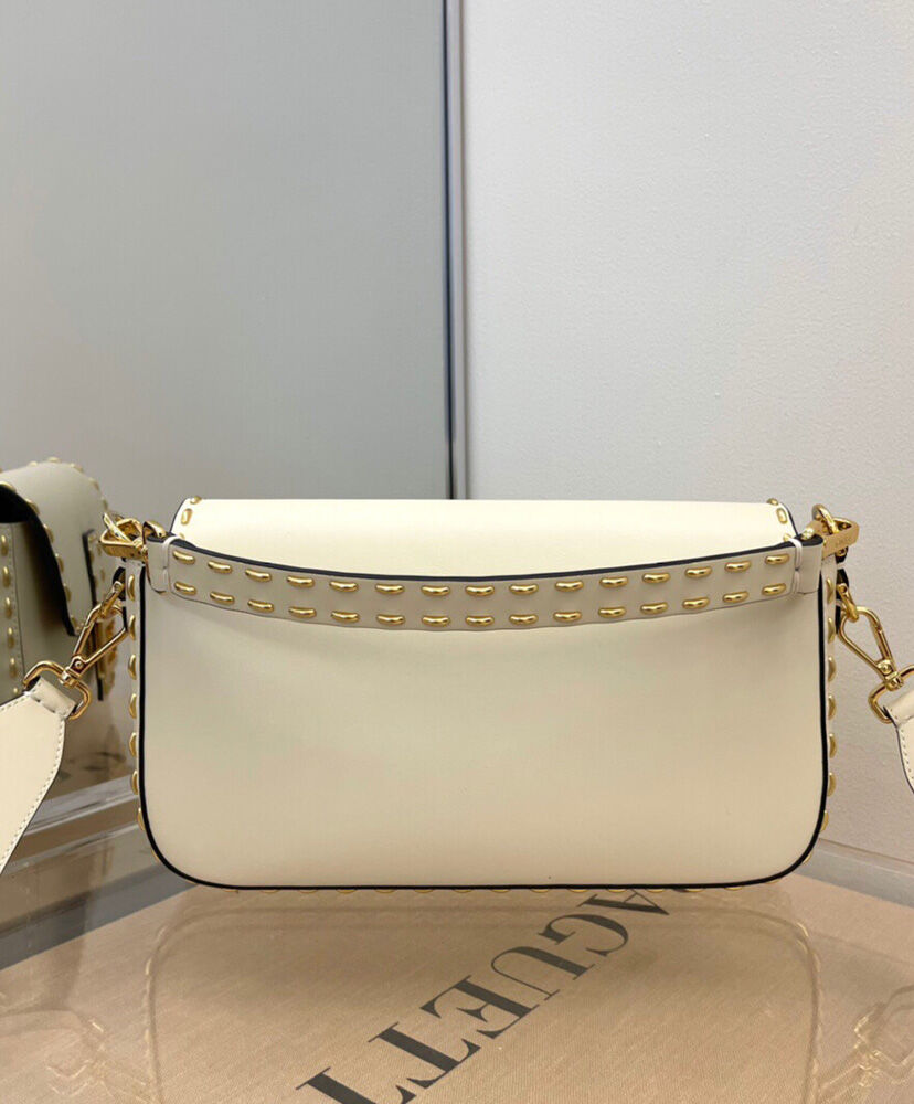 Fendi Baguette Full Grain Leather Bag 8BR600 Beige